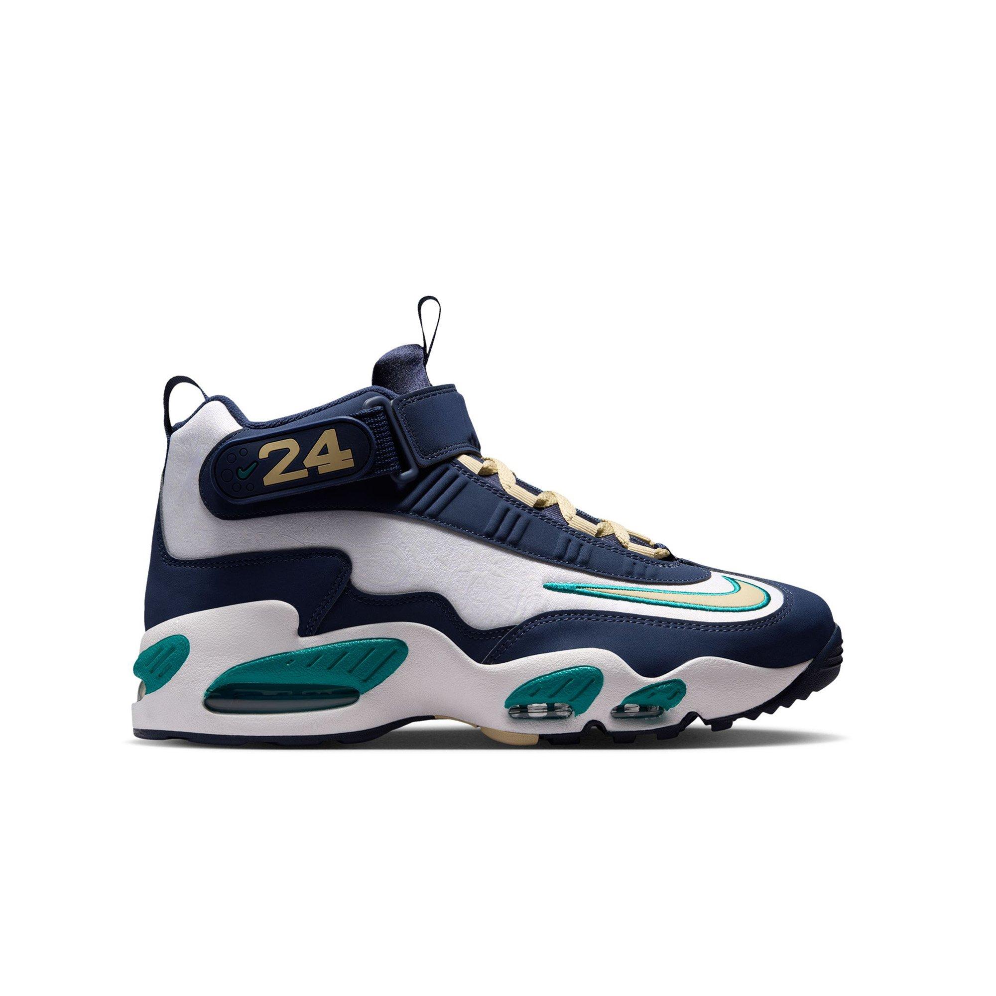 Nike Air Griffey Max 1 "Midnight Navy" Grade School Kids' Shoe - MIDNIGHT NAVY/TEAM GOLD/FRESH WATER